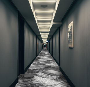 棕色现代酒店地毯