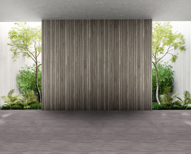 灰色环形条纹酒店地毯