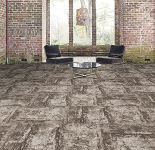 LANDS Brown Loop天然纹理（木质）商用地毯砖