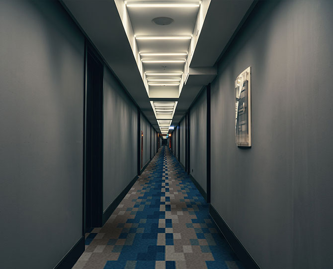 蓝环现代酒店地毯