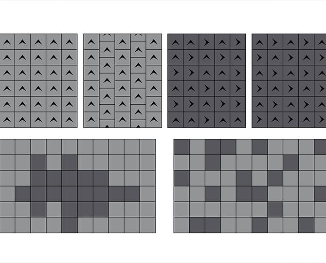 LANDS浅灰色环状自然纹理（木质）商用地毯砖