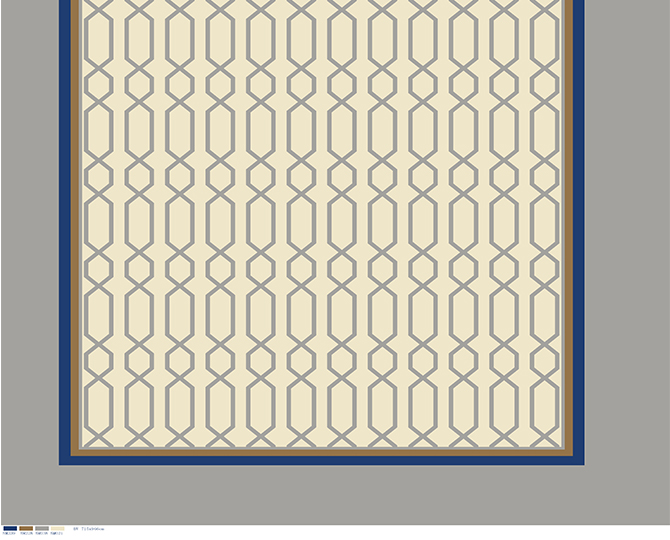 灰色摩洛哥地毯